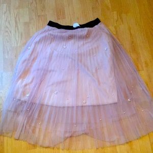 Dusty Rose Skirt